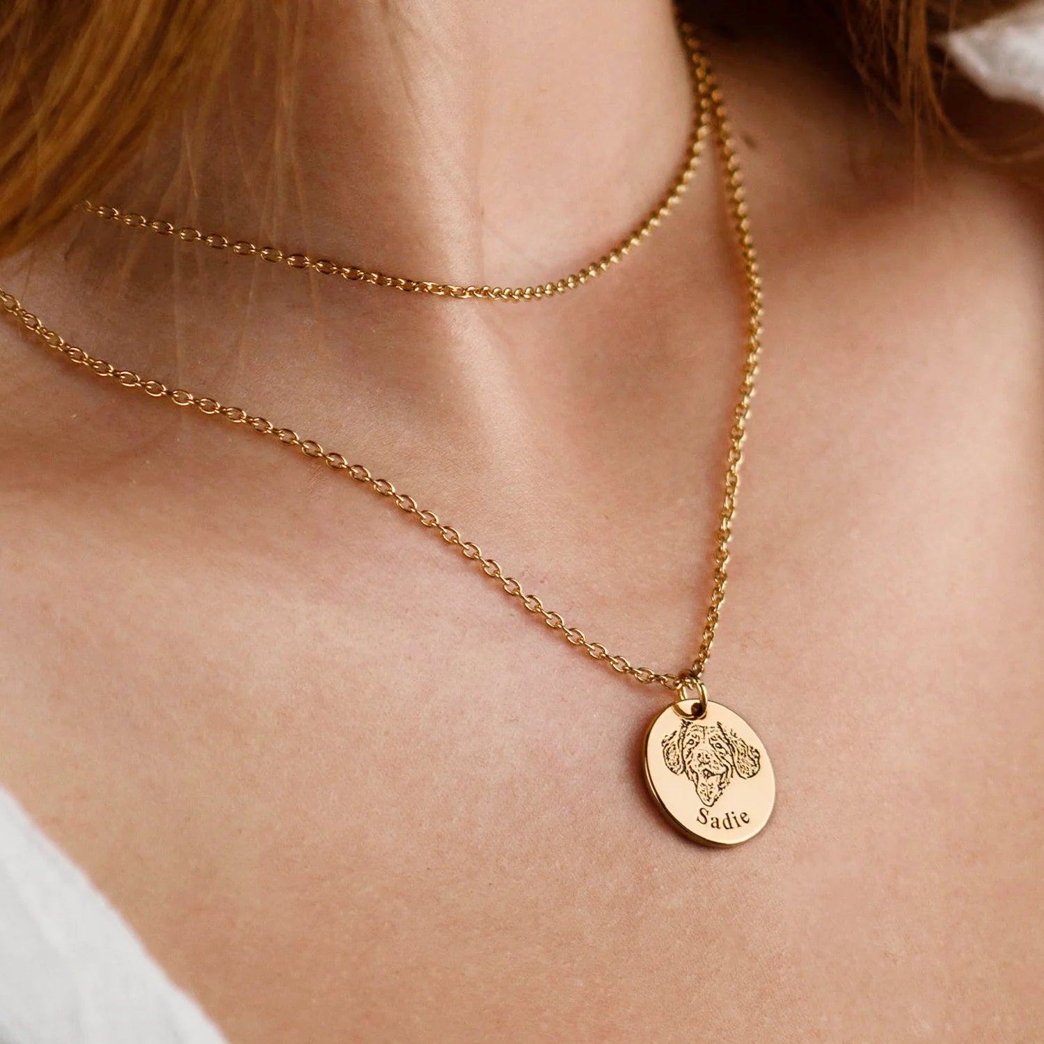 Collier portrait de votre Compagnon