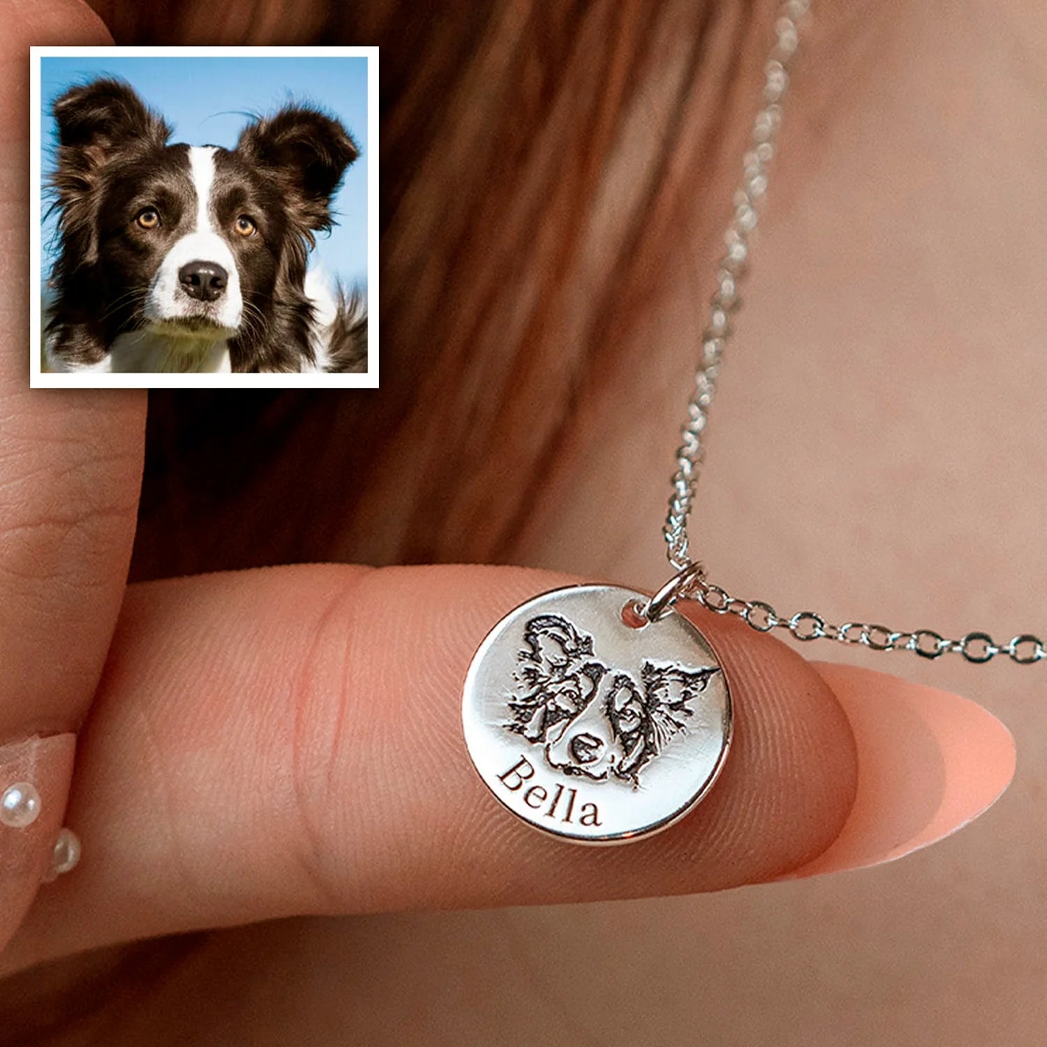 Collier portrait de votre Compagnon
