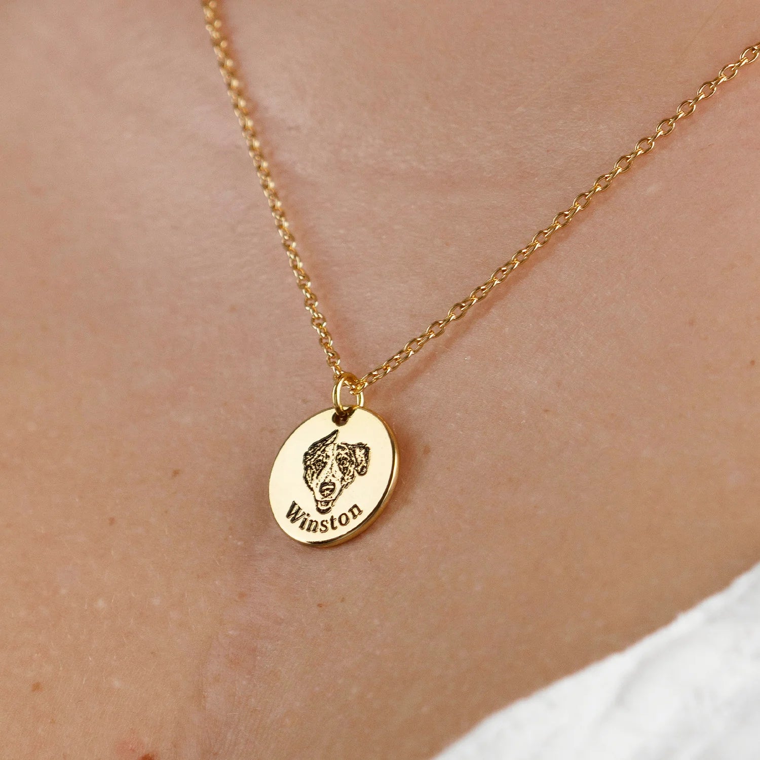 Collier portrait de votre Compagnon