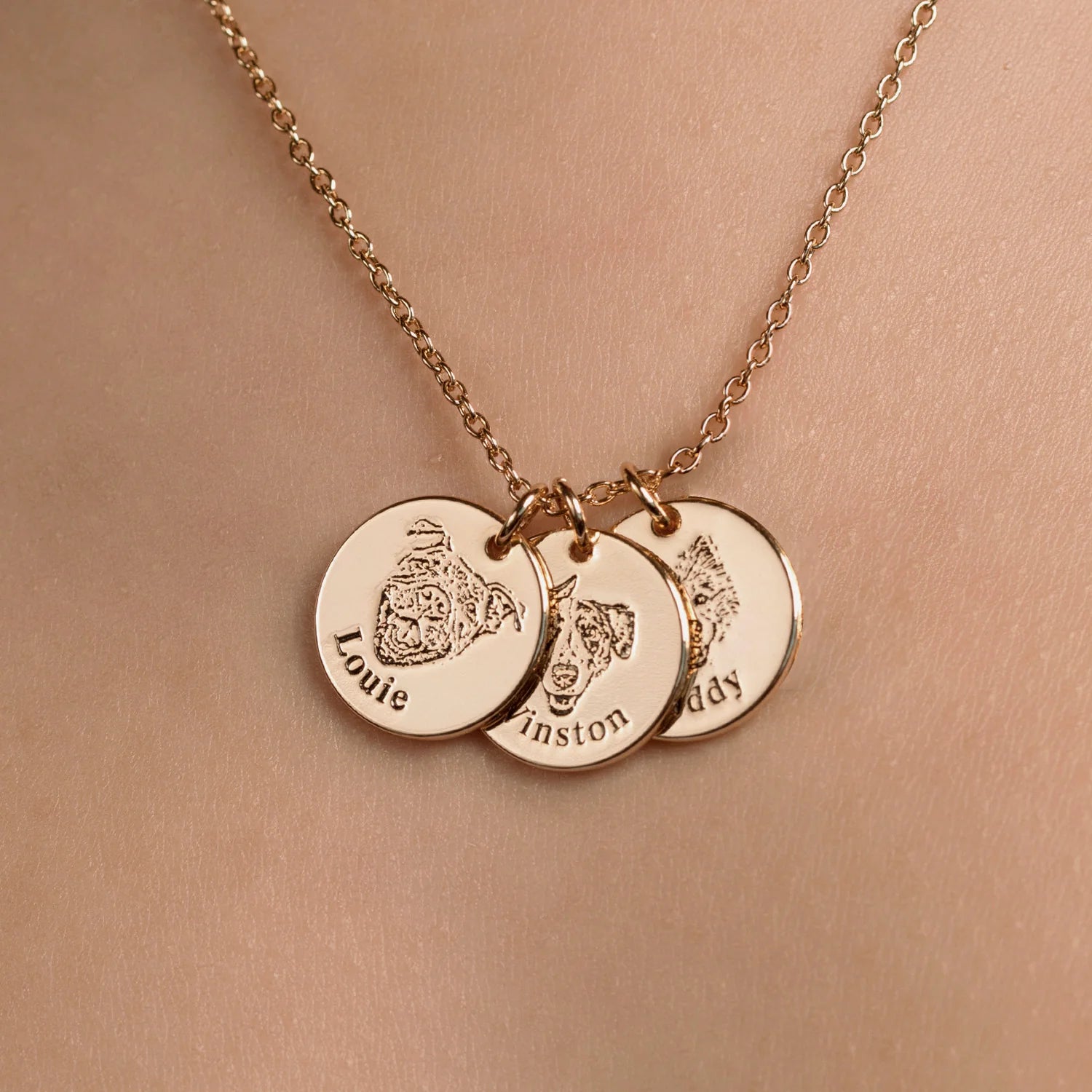 Collier portrait de votre Compagnon