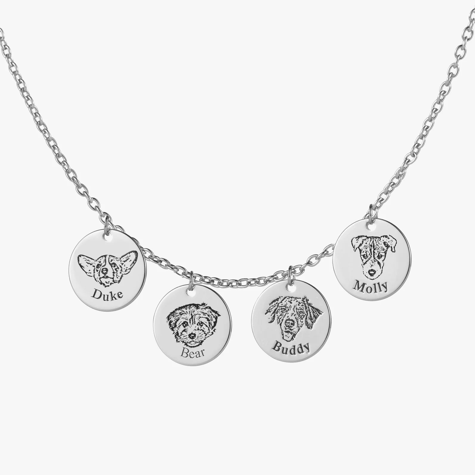 Collier portrait de votre Compagnon
