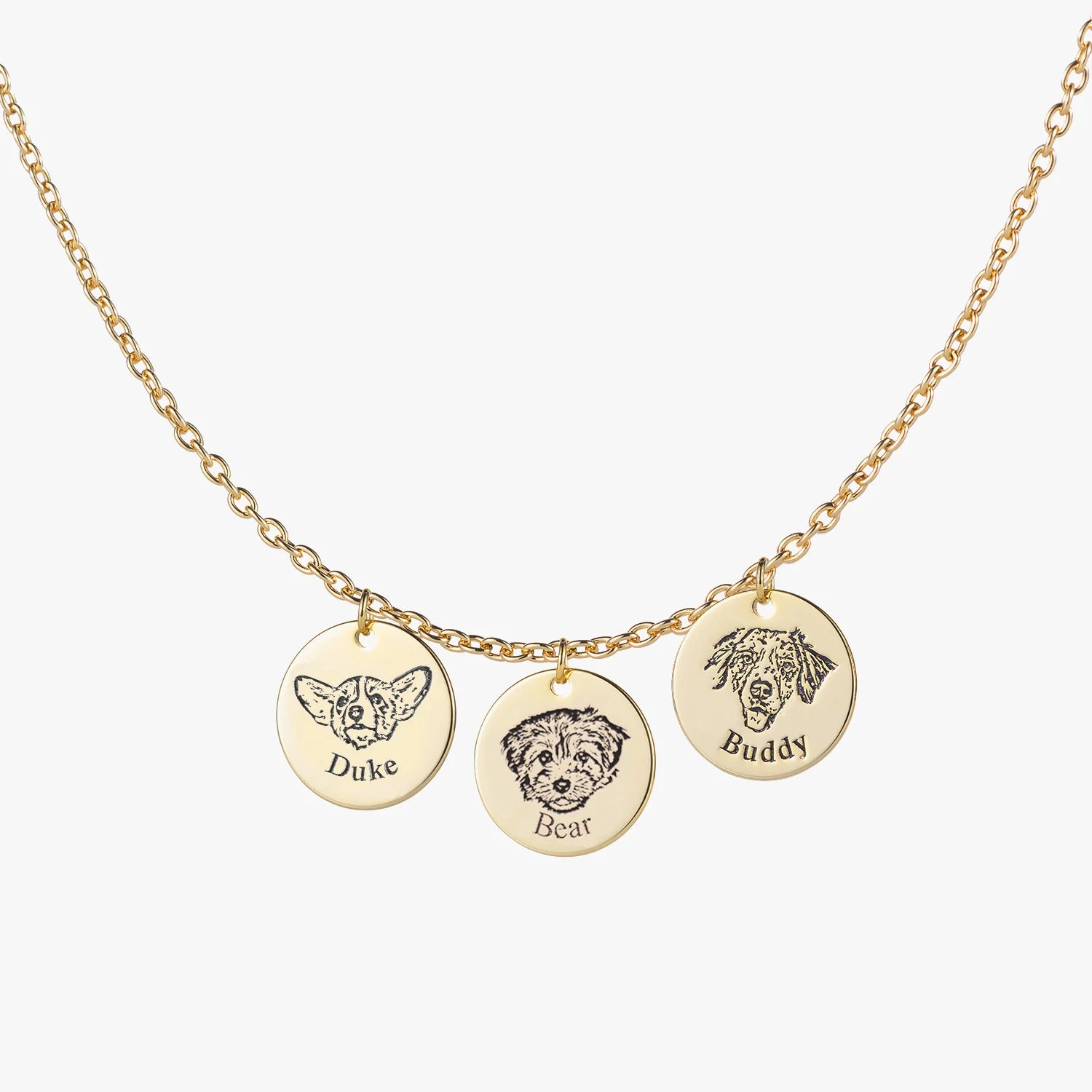 Collier portrait de votre Compagnon