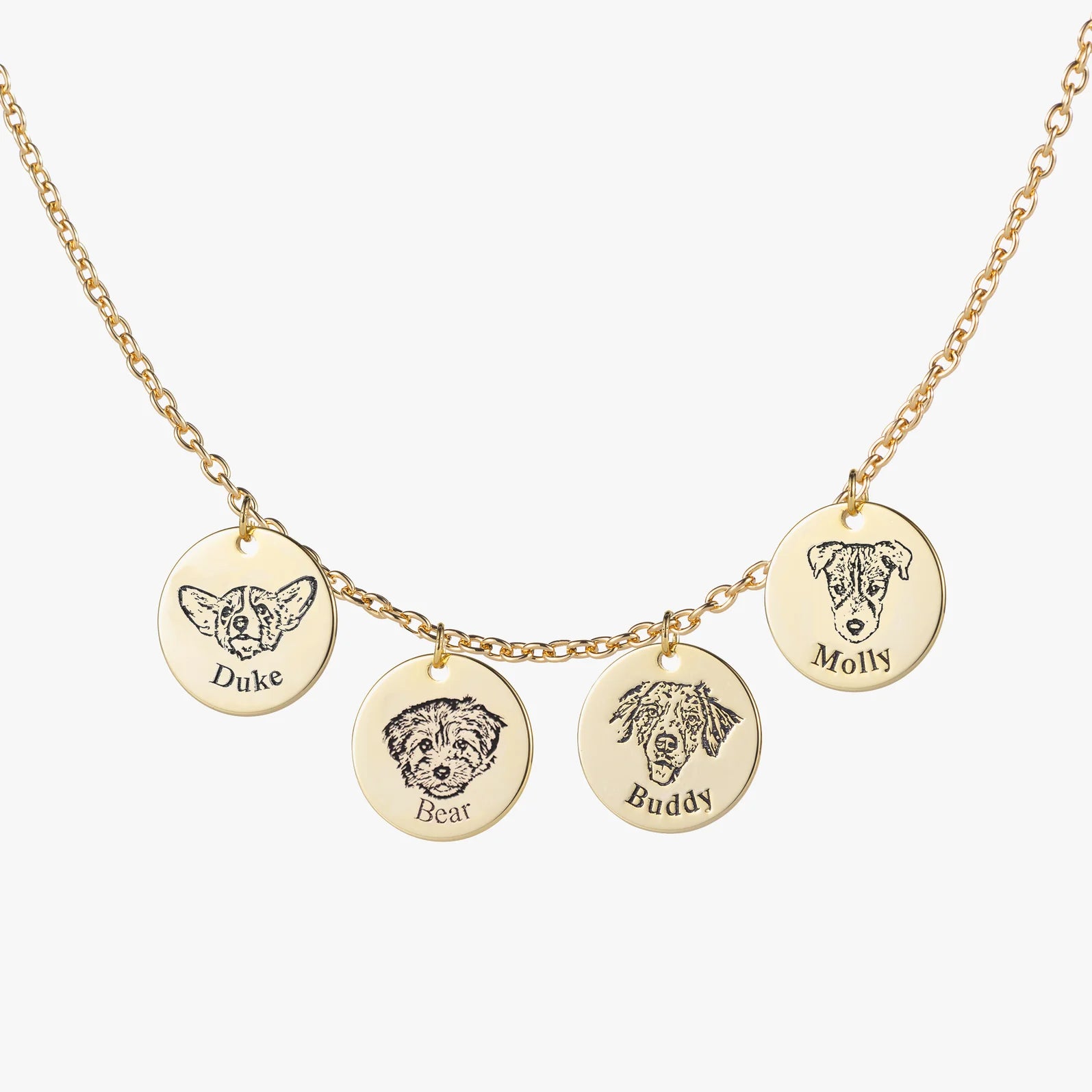 Collier portrait de votre Compagnon